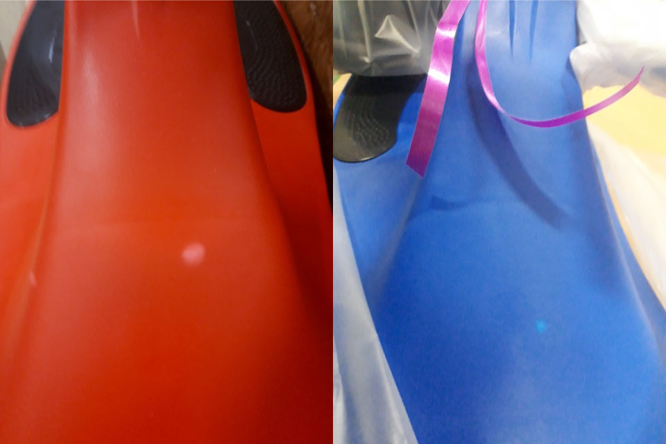 プラズマカー斑点の例