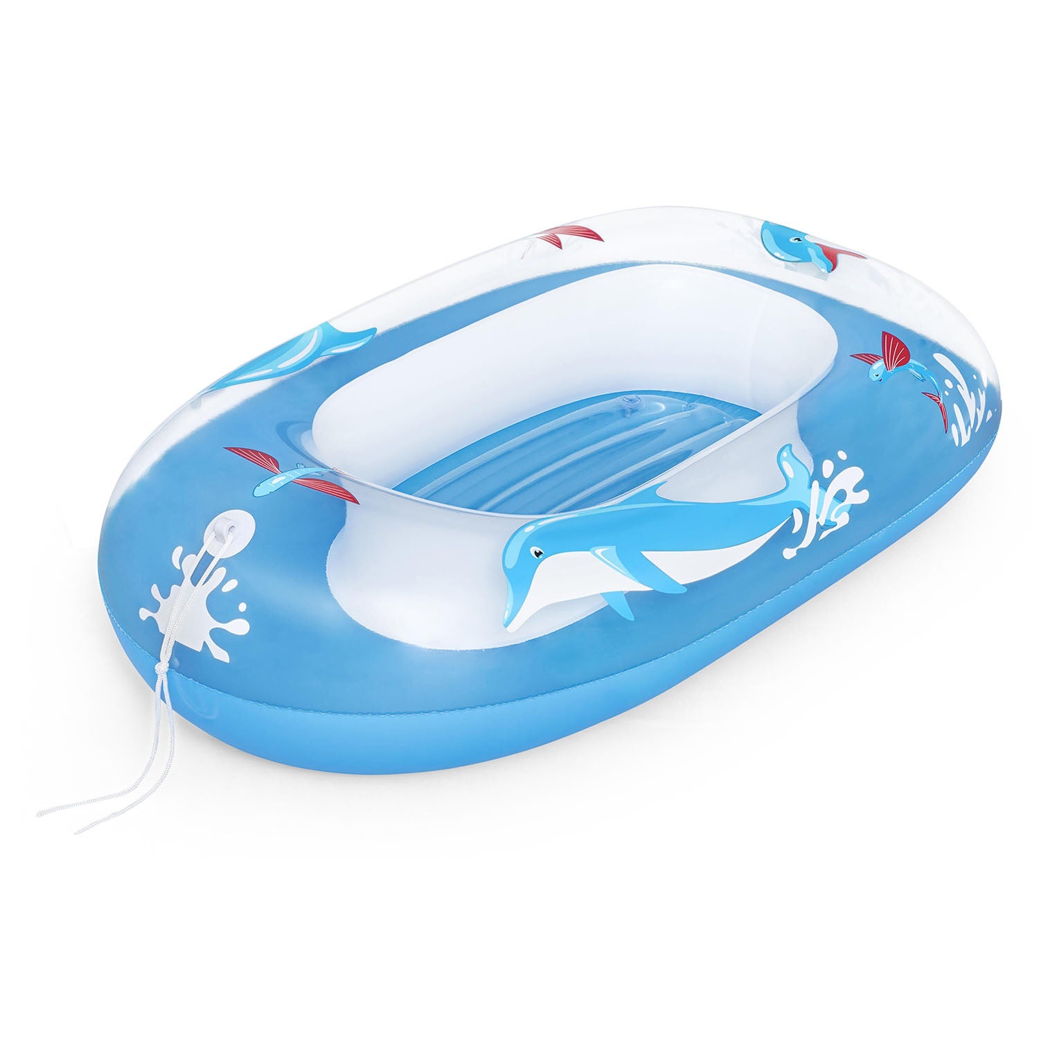 SWIMMER プレート ベイビーラブ ブルー Bestway 1.02m x 69cm ベビーボート プールフロート 幼児用 子供用